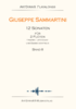 Giuseppe Sammartini 12 Sonaten für 2 Flöten und B.c. Bd. 2