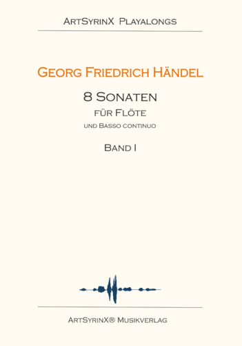 Georg Friedrich Händel 8 Sonaten für Flöte und B.c. Bd. 1