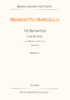 Benedetto Marcello 12 Sonaten für Flöte und B.c. Band 2