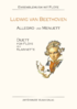 Ludwig van Beethoven Allegro und Menuett für Flöte und Klarinette