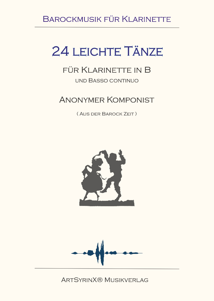 24 leichte Tänze für Klarinette und Klavier mit CD