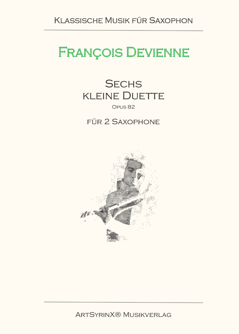 François Devienne 6 kleine Duette für 2 Saxophone