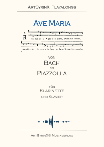 Ave Maria von"Bach bis Piazzolla" für Klarinette und  Klavier