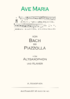 Ave Maria von"Bach bis Piazzolla" für Altsaxophon und Klavier