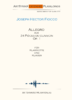 Fiocco Allegro für Klarinette und Klavier mit CD