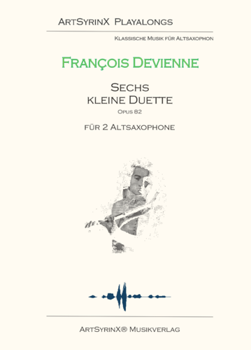 François Devienne 6 kleine Duette für 2 Saxophone mit 2 CDs