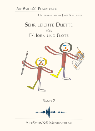 Sehr leichte Duette für F-Horn und Flöte Band 2 mit CD