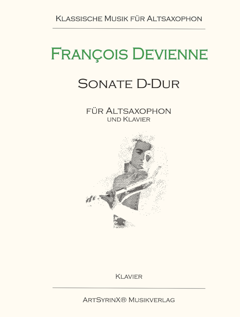 François Devienne Sonate in D-Dur für Altsaxophon und Klavier