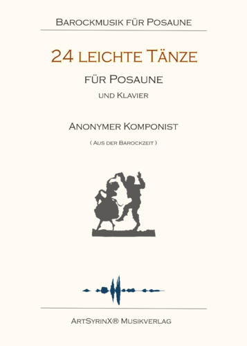 24 leichte Tänze für Posaune und Klavier mit CD