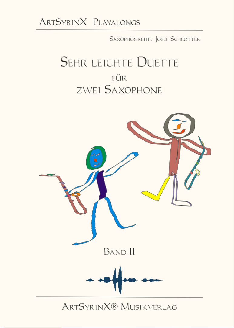 Sehr leichte Duette für 2 Saxophone Band 2 mit CD