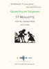 Georg Philipp Telemann 17 Menuette für Altsaxophon und Klavier mit CD
