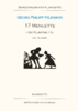 Georg Philipp Telemann 17 Menuette für Klarinette und Klavier