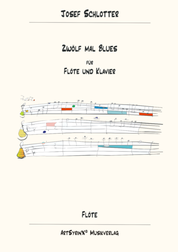 12 mal Blues für Flöte und Klavier