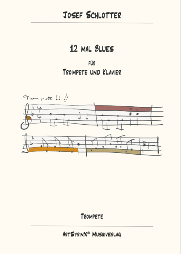 12 mal Blues für Trompete und Klavier