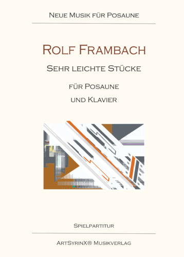 Rolf Frambach Sehr leichte Stücke für Posaune und Klavier