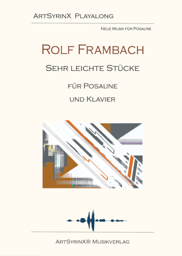 Rolf Frambach Sehr leichte Stücke für Posaune und Klavier mit CD