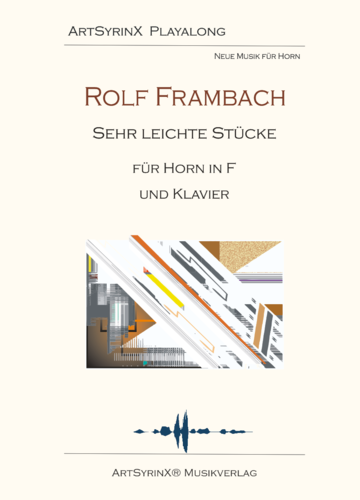 Rolf Frambach Sehr leichte Stücke für Horn und Klavier mit CD