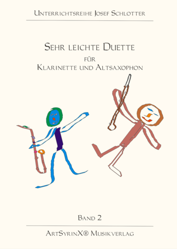 Sehr leichte Duette für Klarinette und Altsax Band 2